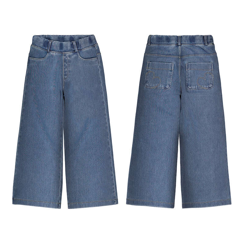 Pantalon largo knit denim 4501 claro