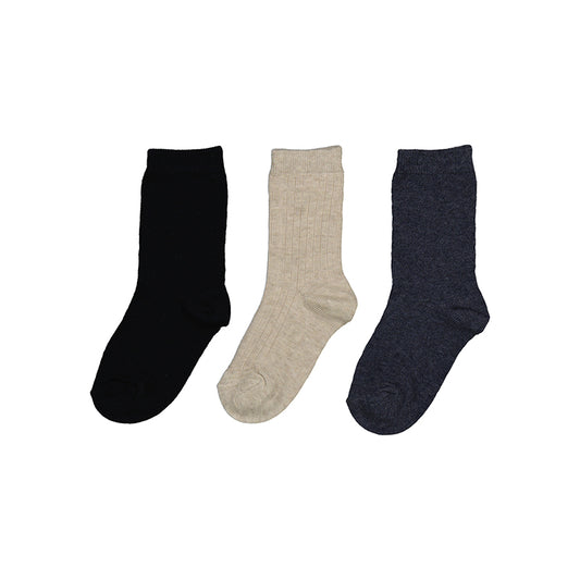 Set de calcetines lisos 10051 marino