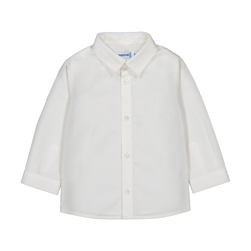 Camisa m/l basica 124 blanco