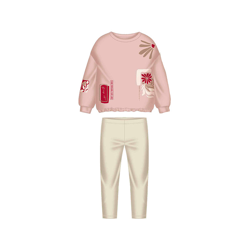 Conj. leggings pullover 4726 nude