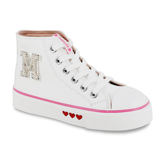 Botin plataforma 44400 46400 48400 blanco
