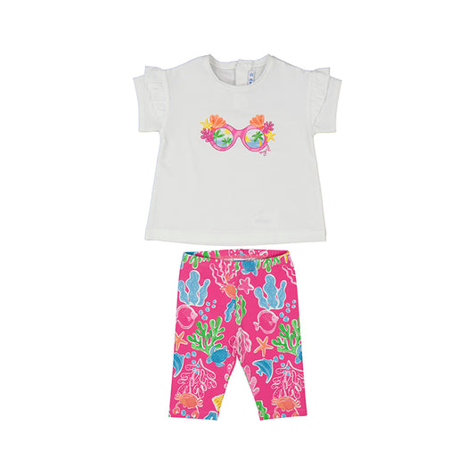Conjunto set  1739 Fucsia