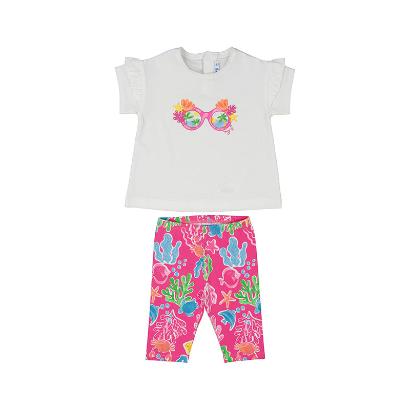 Conjunto set  1739 Fucsia
