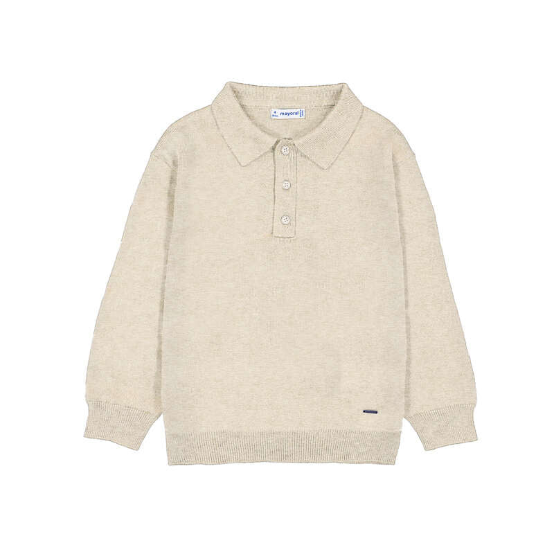 Polo m/l tricotosa 4101 piedra