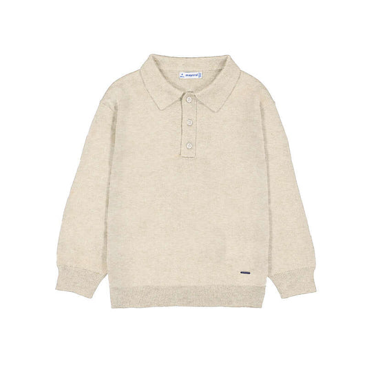 Polo m/l tricotosa 4101 piedra