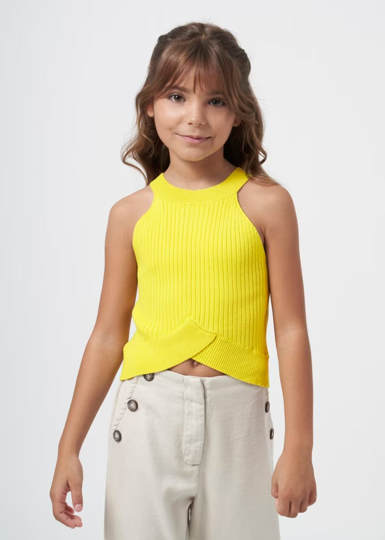 6023 Top tricot pistacho