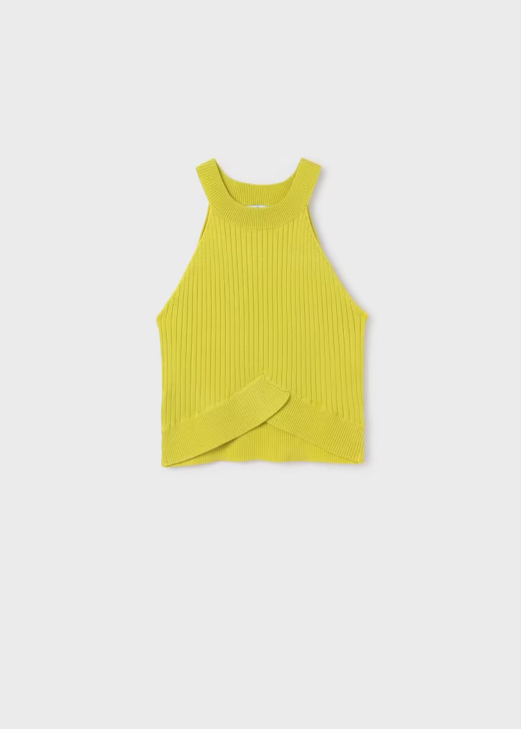 6023 Top tricot pistacho