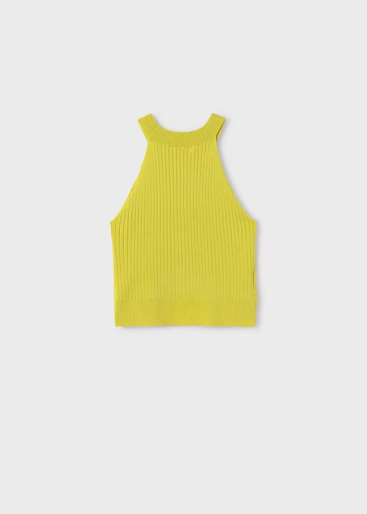 6023 Top tricot pistacho