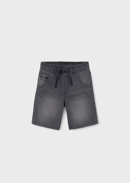 6282 bermuda denim jogger gris obscuro