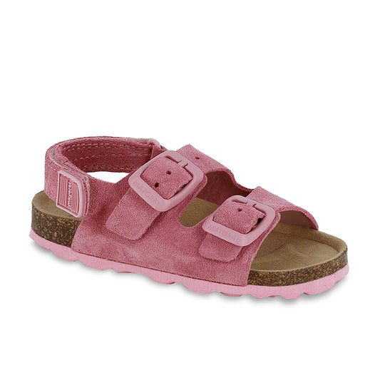 41603 sandalia bici piel rosa