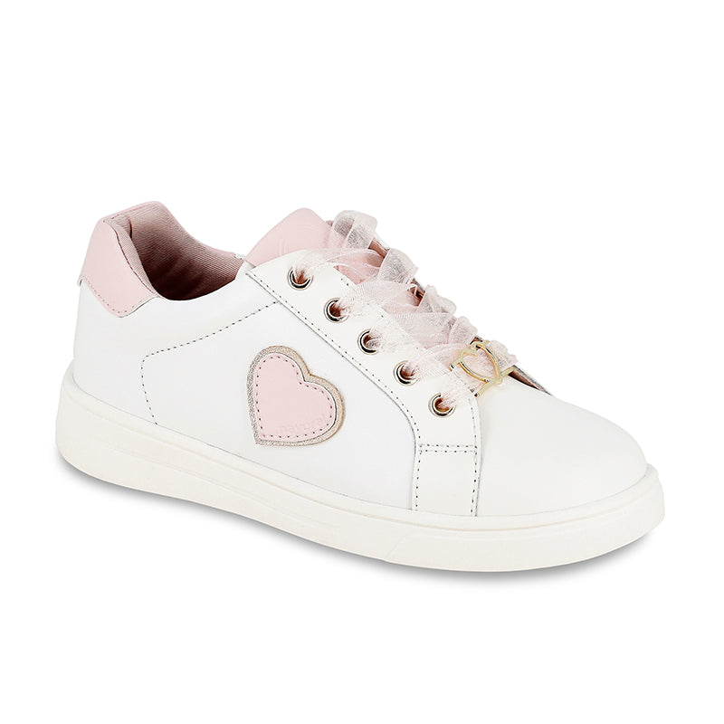 45523 Sneaker corazón blanco