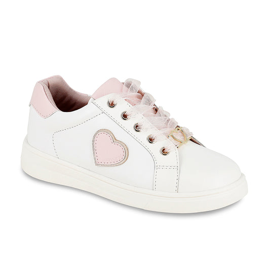 45523 Sneaker corazón blanco