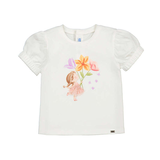 Co j.Camiseta  crudo blossom 1078 y falda 1902 blossom