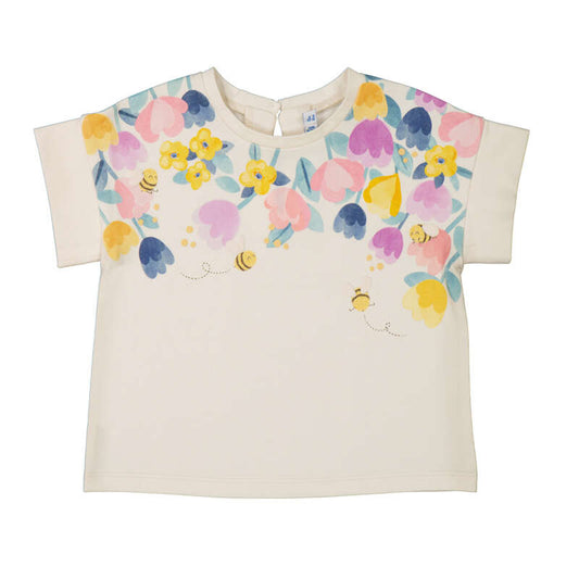 Conj.Camiseta 1085 hueso y short 603 lilac