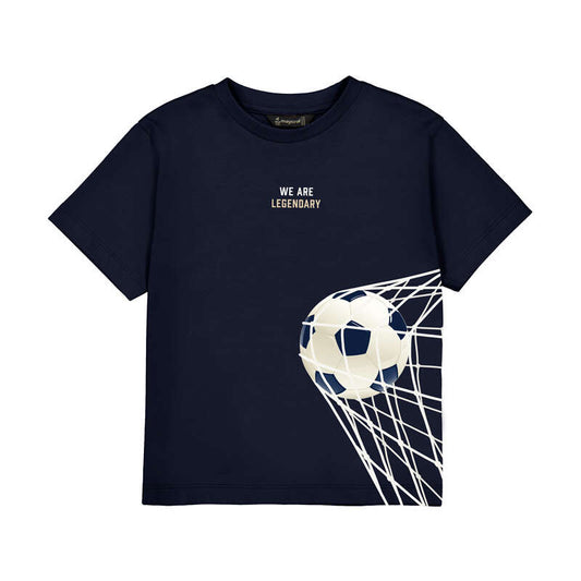 Conj. Camiseta 3073 marino short 3209 nuez