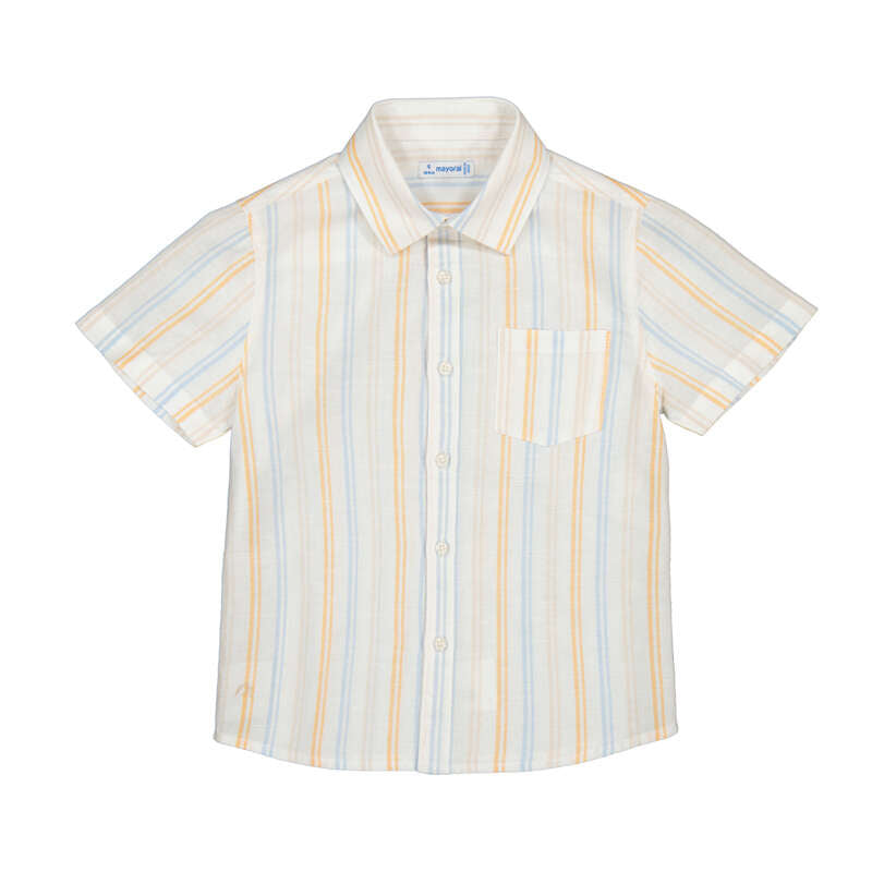 Camisa lino 3112 peach