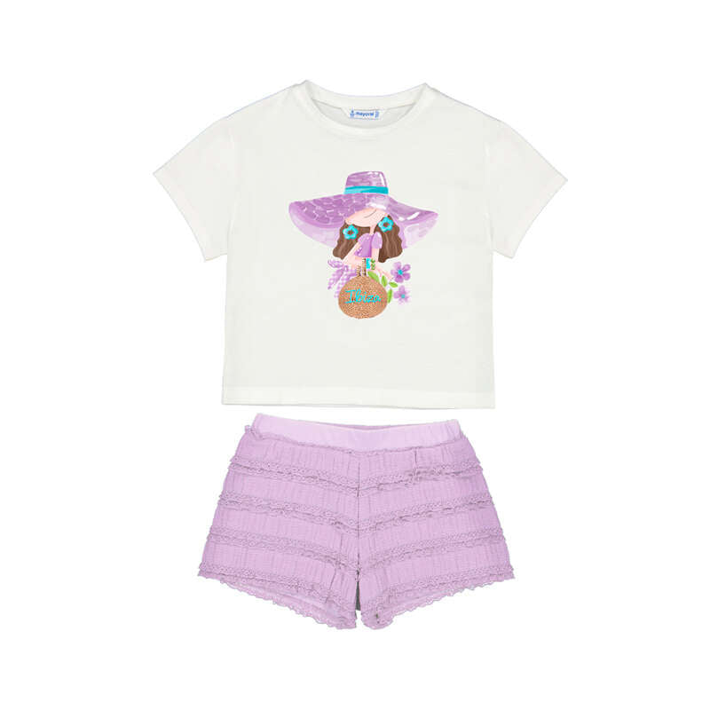 Conj short 3231 lilac