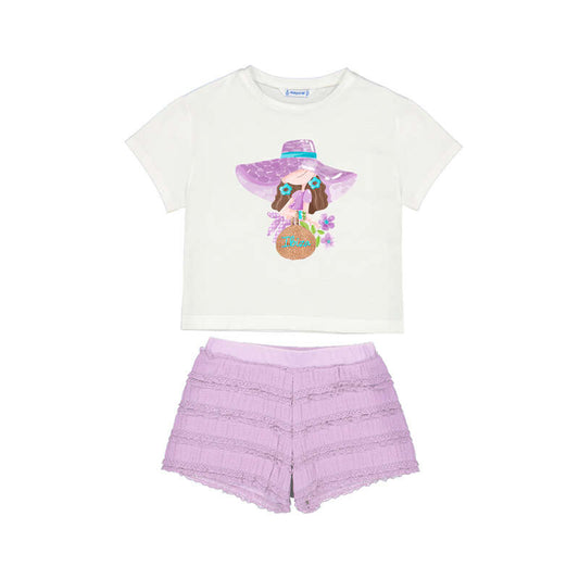 Conj short 3231 lilac