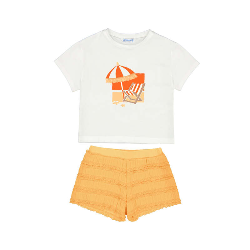 Conj short 3231 calabaza