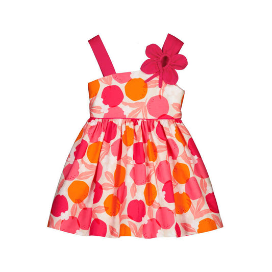 Vestido 3924 clavel