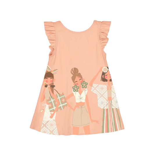 Vestido 3934 mandarina
