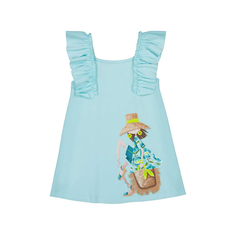 Vestido 3943 océano