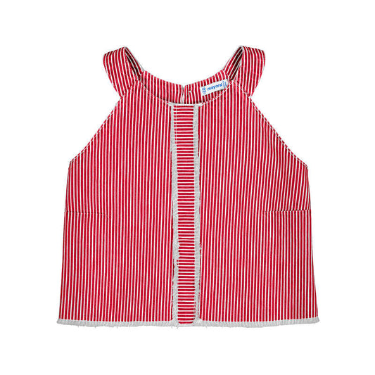 Conj.Top 6025 cereza y short 6205 cereza