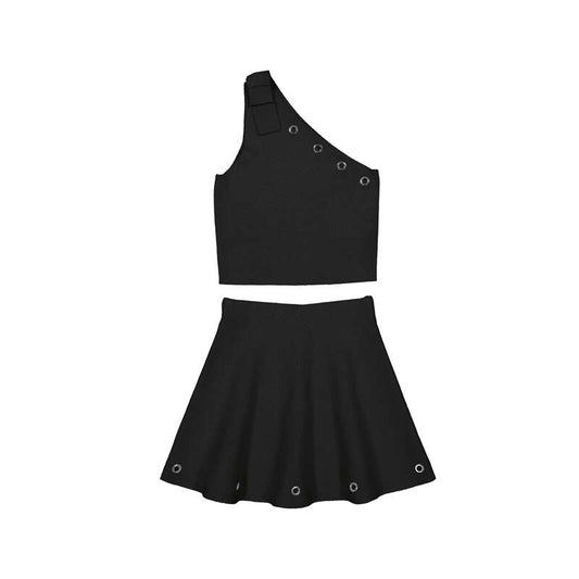 Conj falda 6918 negro
