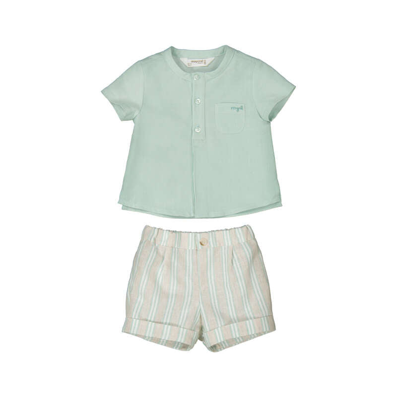 Conj pantalon cortó 1270 Aqua