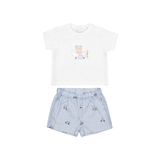 Conj pantalon cortó 1275 cielo