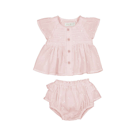 Conj short 1286 rosa baby