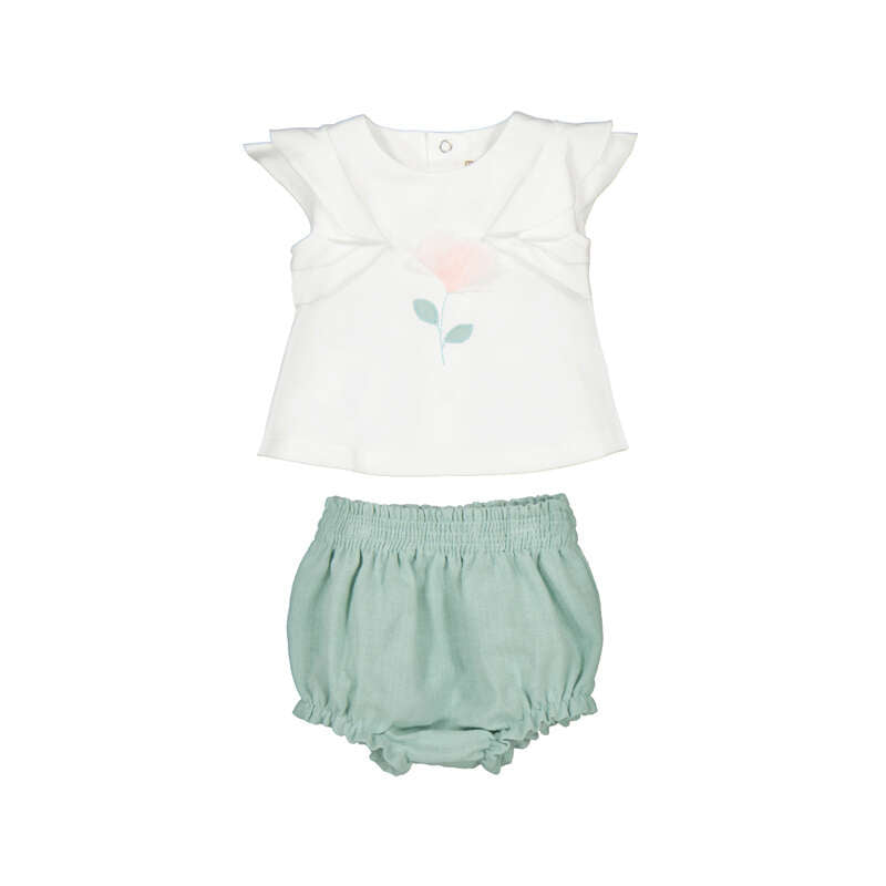 Conj pantalon corto 1289 Aqua