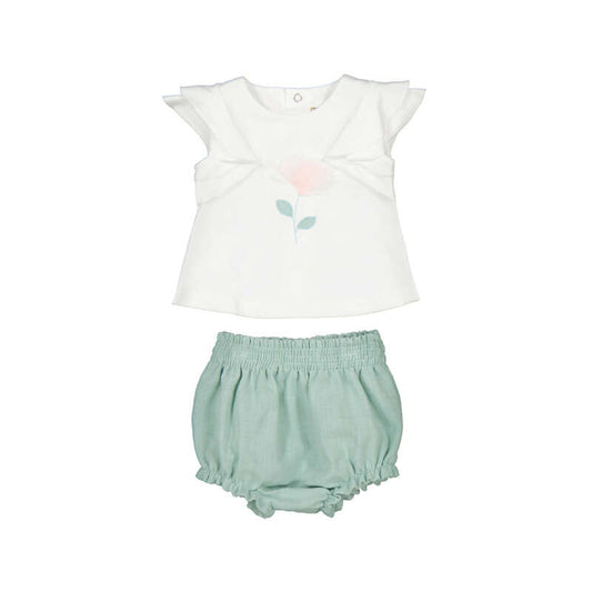 Conj pantalon corto 1289 Aqua