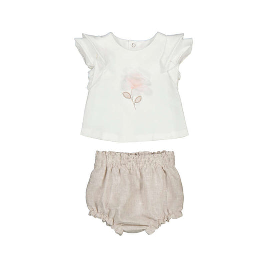 Conj pantalon cortó 1289 lino
