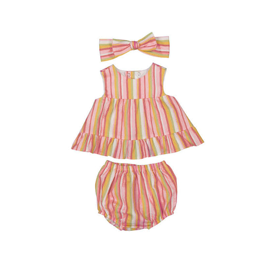 Conj short 1290 rose