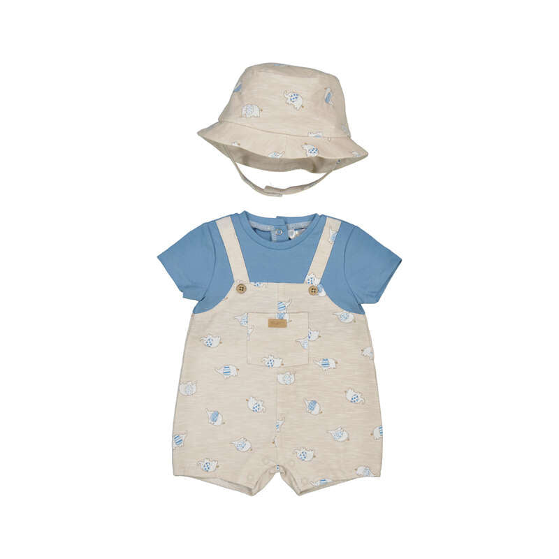Pelele y gorro 1607 topo