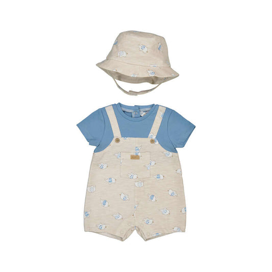 Pelele y gorro 1607 topo