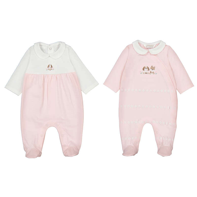 Set 2 péleles 1703 rosa baby