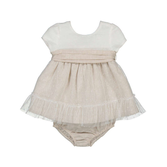 Vestido 1887 trigo