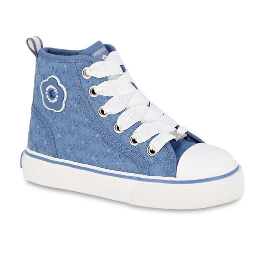 Botin tejido 41721 43718 azul