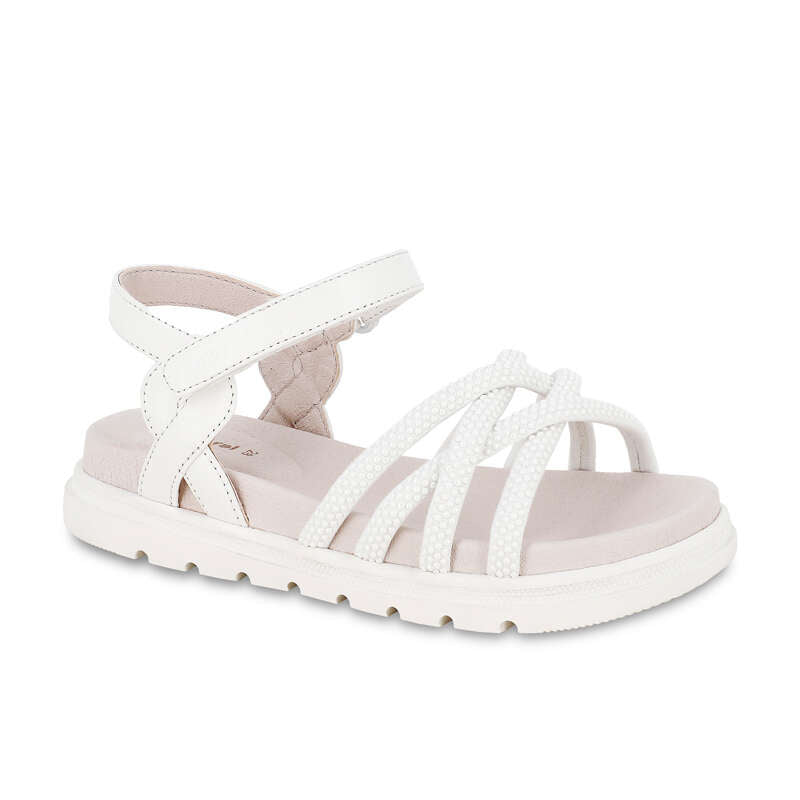 Sandalia brillo 43738 blanco