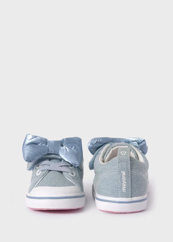 41525 deportiva lona denim meta
