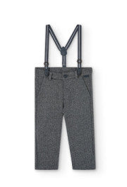 Pantalón con tirantes boboli 717050