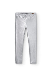 Leggins tipo piel afelpados 490351 silver