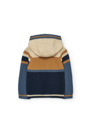 Chaqueta tejida 302117, pantalon 302027, playera 302140