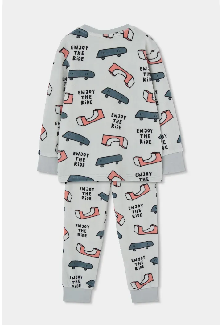 Set pijama terciopelo 684020 Boboli