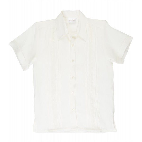 Camisa guayabera manga corta mod 604c