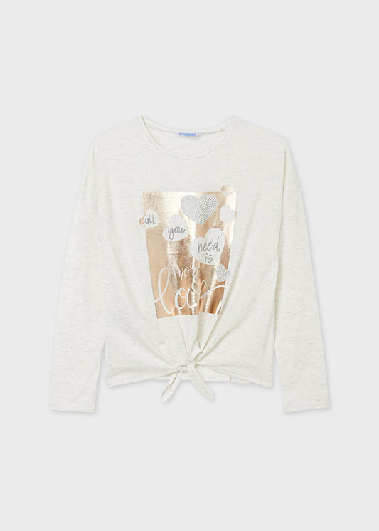 Camiseta nudo 7087