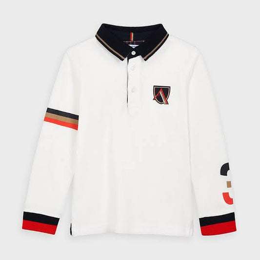 Camiseta tipo polo 4134 nata