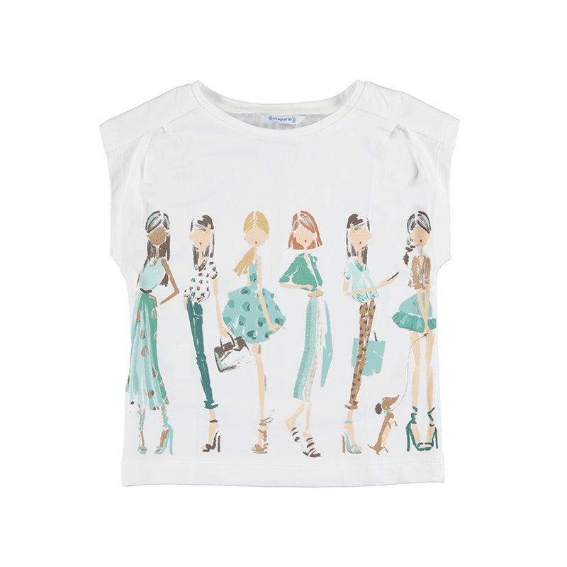 Camiseta m/c muñecas 3032 crd-jade